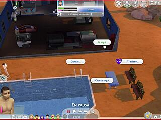 el sim hetero sucumbe a la tentacion gay cartoon