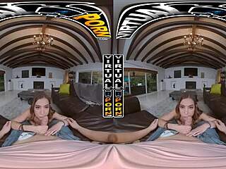 Virtual reality fucking with hot teen bailey base in vr