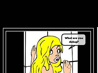 Hentai Pizza Delivery with Big Tits and Anal Action