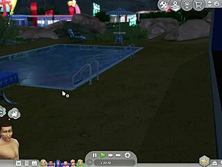 el sim hetero sucumbe a la tentacion gay cartoon