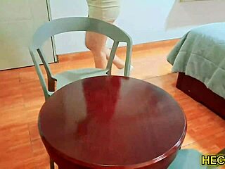 modeling for my friend got us hot in the hotel