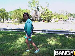 London Tisdale gets picked up, fucked in missionary, and ditched by amateur