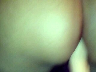 Wow, that big booty latina takes a 12-inch dildo doggystyle! 😍