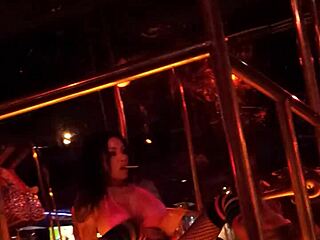 frankie strips in heels and stockings with clothes ripping