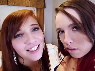 sexy brooke johnson rides cowgirl while licking ass and sucking pussy