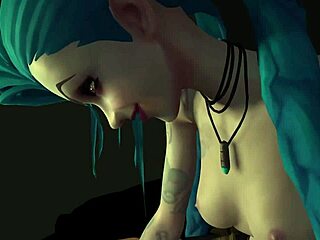 jinx rides in hentai parody