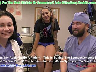 Freshman Latina Stefania Mafra Gets Steamy Gyno Exam In Florida