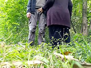 stranger teases my nipples while i milk him outdoors, oh gosh!