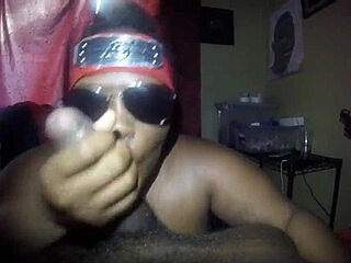 that anime nerd is deepthroating a big black cock like a pro