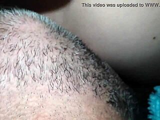 I'm licking my wife's sweet little pussy