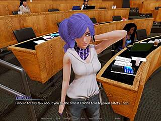 harem hotel unfolds with anime characters exploring a mysterious game in the hotel setting.