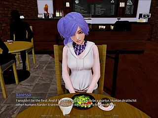 harem hotel unfolds with anime characters exploring a mysterious game in the hotel setting.