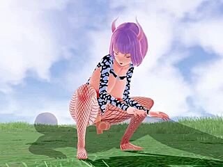 Hey, 3D hentai fantasy with huge ass riding, blowjob, and orgasm