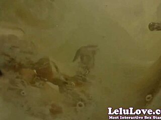 underwater pussy shaving close-up