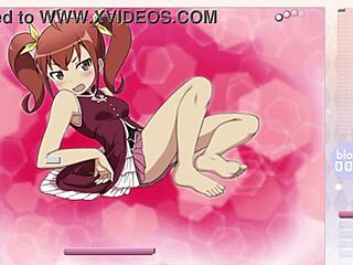 Kurusu Kanako Strips In Arkanoid