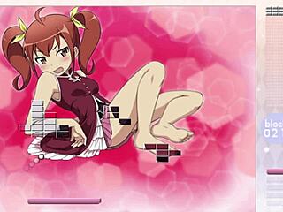 Kurusu Kanako Strips In Arkanoid