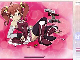 Kurusu Kanako Strips In Arkanoid