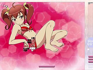 Kurusu Kanako Strips In Arkanoid