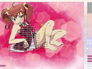 Kurusu Kanako Strips In Arkanoid