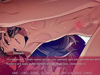 Passionate Hinowa 2 sex scene featuring ladyboy anal creampie.