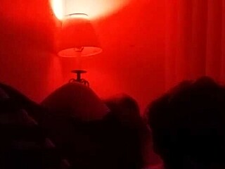 Me and my BBW wife are having passionate sex on the couch.