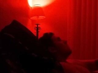 Me and my BBW wife are having passionate sex on the couch.