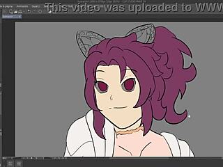 Tanjiro swaphead hentai commission? Want to see anime action?