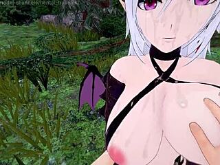 Forest in hentai ASMR extracts all my semen