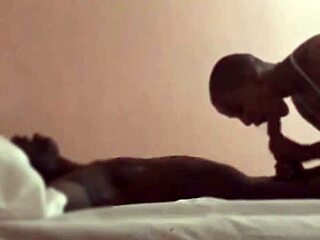 I saw this sexy ebony milf deepthroat, it was so hot!