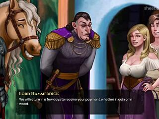 Wal 18 - he shoots cumshot from huge 8-inch dick after she squirts on his hand