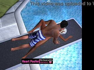 narrative of being taken at the public swimming pool jumping board