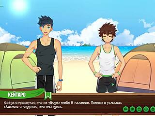 Game friends camp episode 17, earning scout badges with russian voice acting