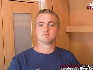 echtes amateur paar mit skinny deutscher teen 18+ beim ersten swinger casting und interview mit fremden user