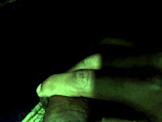 Check out this shemale's big cock cumshot with sounding!