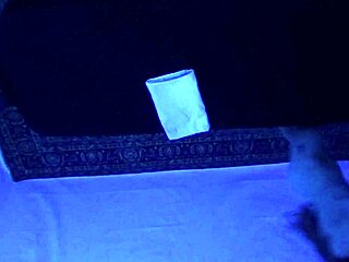 gigi breeze enjoys blacklight massage as teen