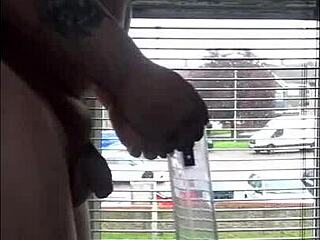 Shy Amateurs Meet in Public Outdoors for Bisexual Encounter