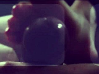 Footjob fantasy unfolds in homemade scene