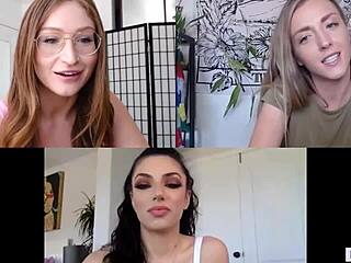 nudné lesbičky sa drhnú na videohovore