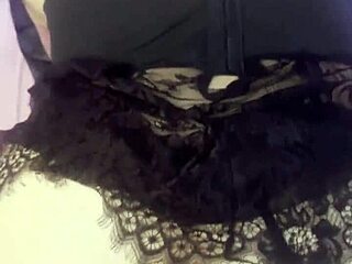 lucky small dick guy finally fucks his friend in doggy style.