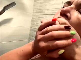 Milf party ends with anal assfucking in the shower, big ass homemade