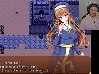 Uncensored hentai monster fucks big tits anime girl