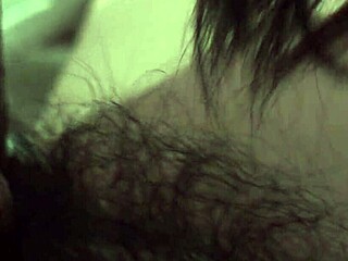 My girlfriend gives a homemade blowjob