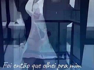 Young Wife After Party Calls Friend, Rides And Shows Big Ass