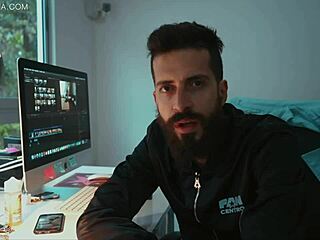 Andrea Garcia and Cristian Cipriani share webcam reality.