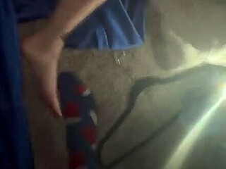 18-year-old Chariti craves cum after senior prom night with old guy