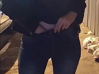 hot latina teen masturbating outdoors on instagram live with big tits exposed