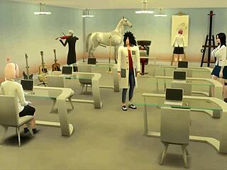 Naruto Hentai Episode 111: Sarada Gets Fucked by New Exchange Student in Wild Anal Sex, Loving Creampie After Creampie in Cheating Housewife Action with Big Tits Asian Milf at Wedding.