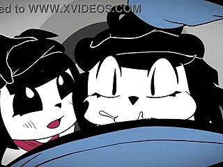 Group hentai threesome in anime cartoon mime and dash extended cut.