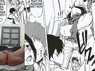 i'm watching the premiere of shingeki no kyojin with this latina character