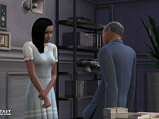 Lezioni birichine con siobhan fyres nei sims 4